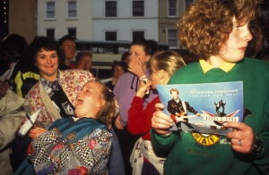 Fans Waiting for Chesney Hawkes, Nottingham 1991